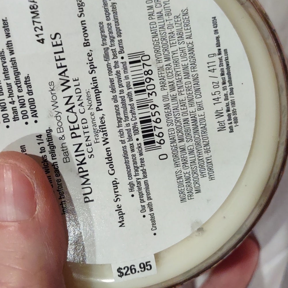 Bath & Body Works Fall in Bloom Body Cream and Pumpkin Pecan Waffles Set - Picture 5 of 6